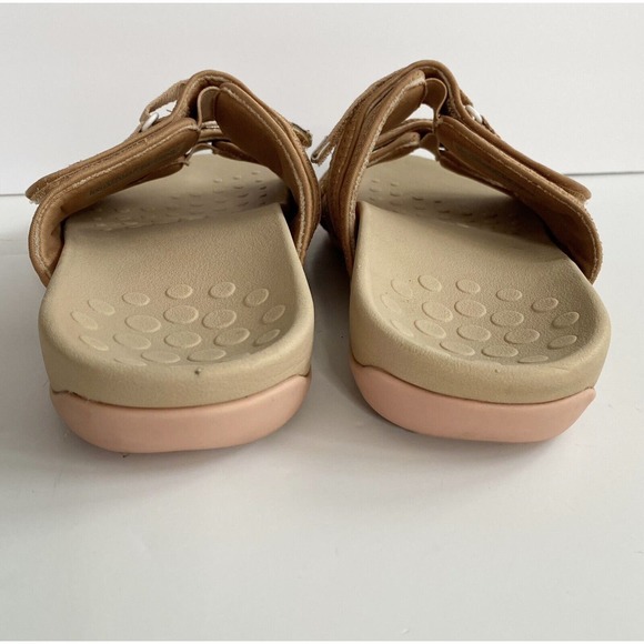 Vionic Womens Sarah Brown/Peach/Beige Sandals USA Size 9.5 W - Picture 11 of 15